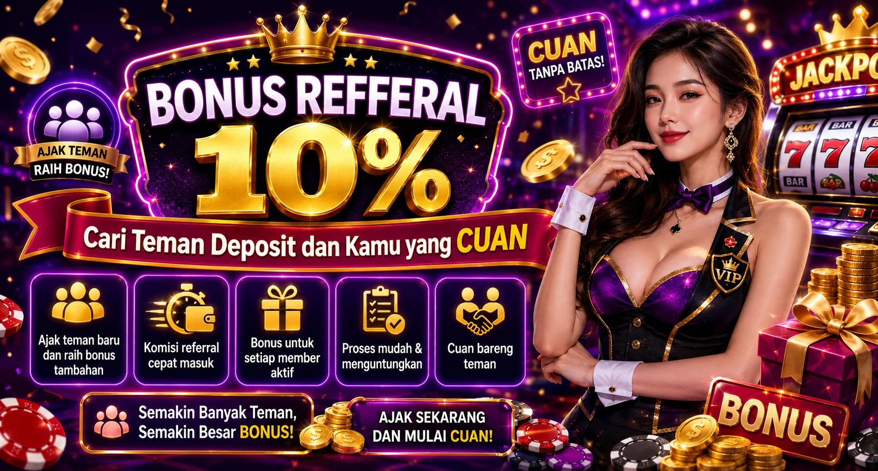 Bonus Refferal 10%