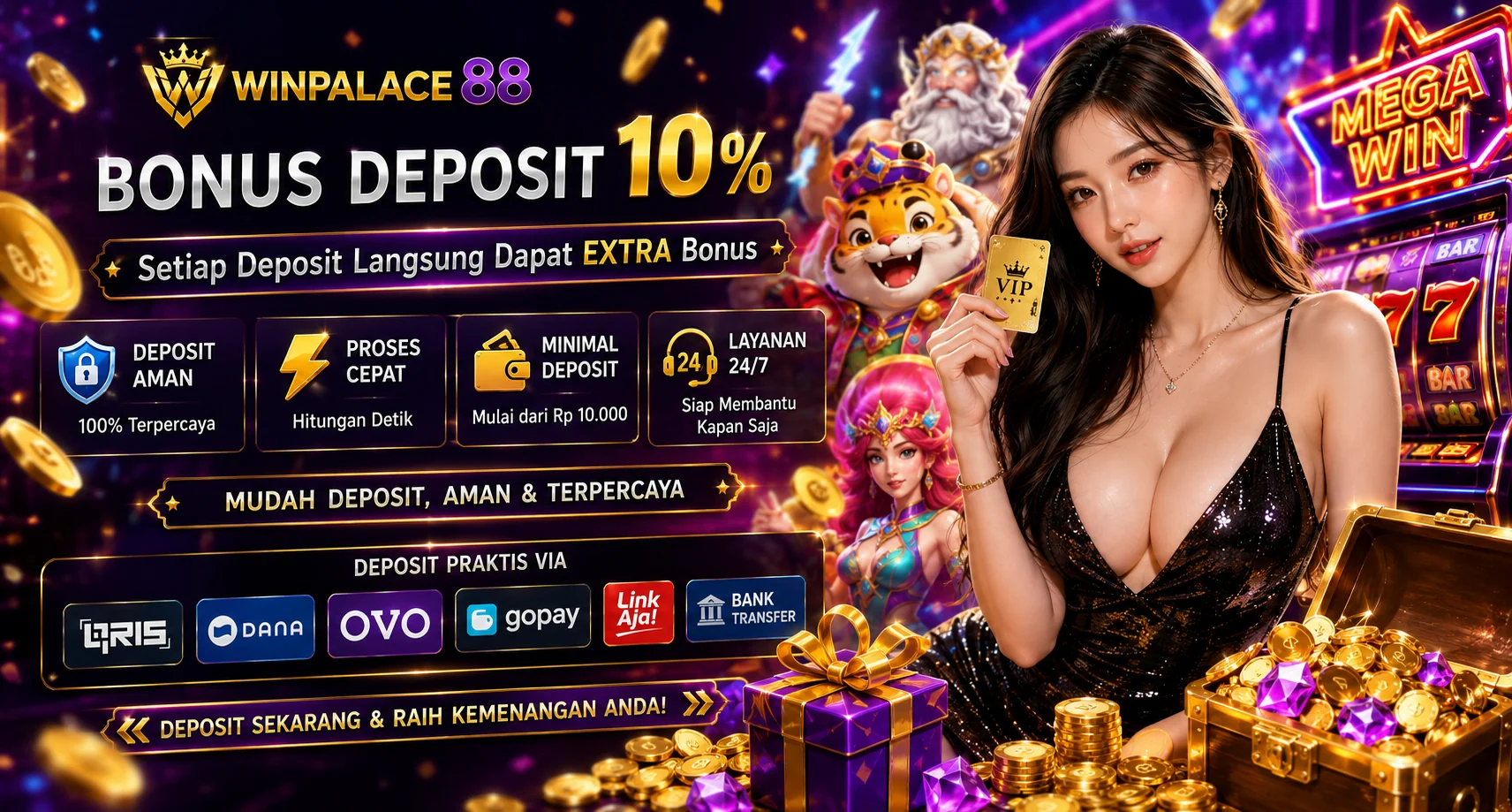 Bonus Deposit 10%
